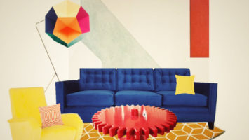 Colour Block Living Room