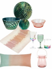 bohemian tableware samples