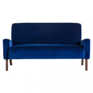 Modern Velvet Sofa in dark Teal