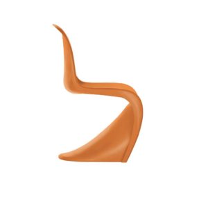 Panton Canter-liver chair in Orange