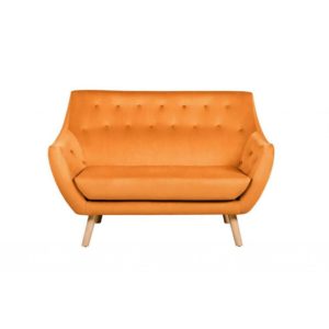 Modern Pop Art Orange Sofa