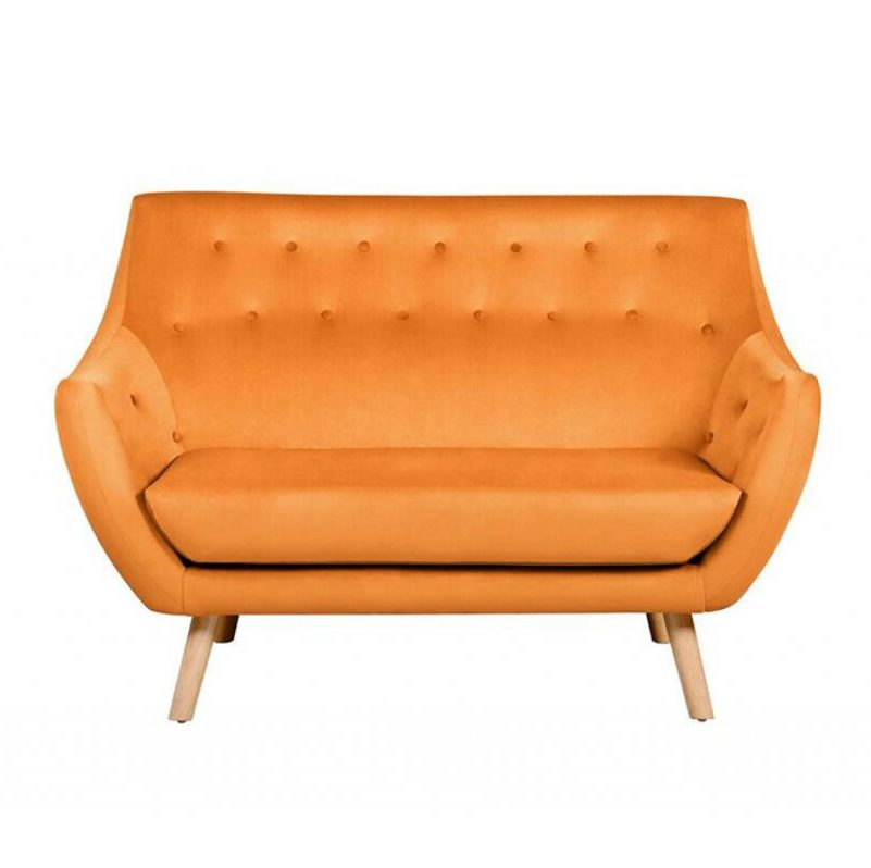 Modern Pop Art Orange Sofa